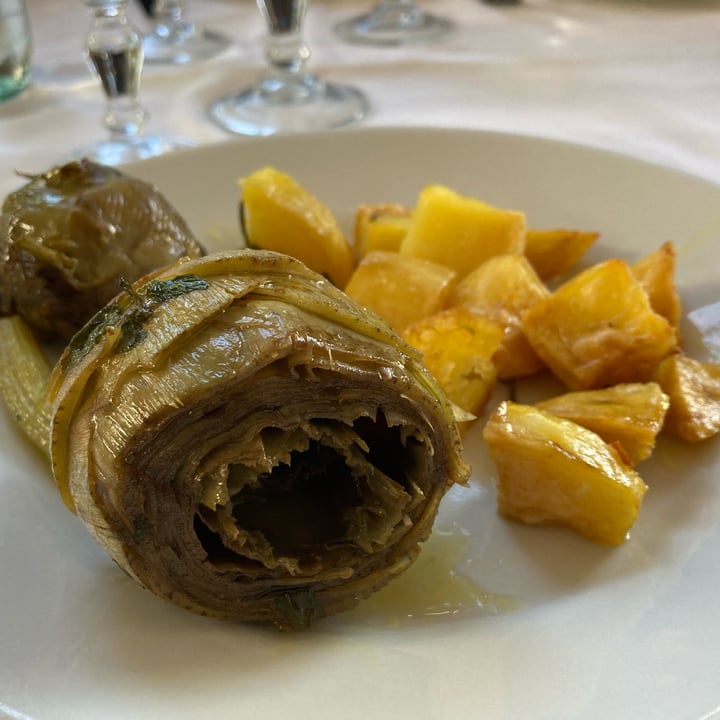 photo of Ristorante La Grigliata Carciofi e patate shared by @simonescampoli on  28 Nov 2021 - review