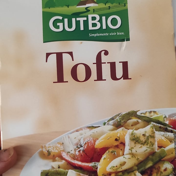 photo of GutBio Schnittfester Tofu pflanzlich shared by @rosemarinum on  20 Sep 2022 - review
