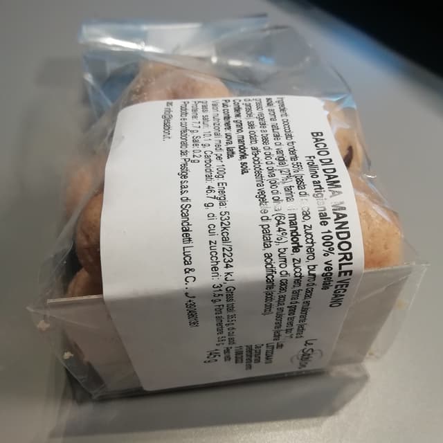 Photo of the dish “Baci di Dama Mandorle Vegano”