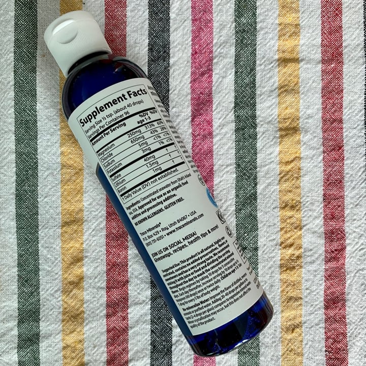 photo of Trace Minerals ConcenTrace Mineral Drops shared by @thatsassymomo on  30 Jan 2021 - review