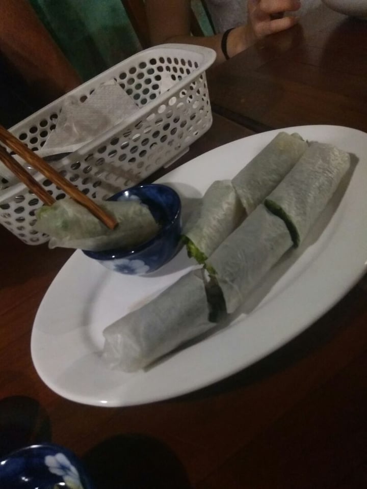review photo of Bup cafe Fresh spring rolls shared by @petitcharle on 15 Nov 2018 - review