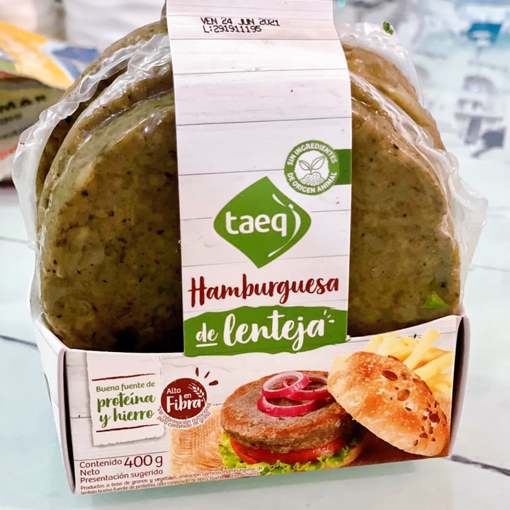 review photo of Taeq Hamburguesa de Lentejas shared by @anthonyp on 03 Jun 2021 - review