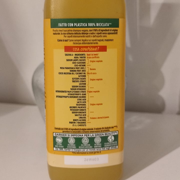 photo of Garnier Shampoo banana shared by @emme9720 on  19 Oct 2022 - review