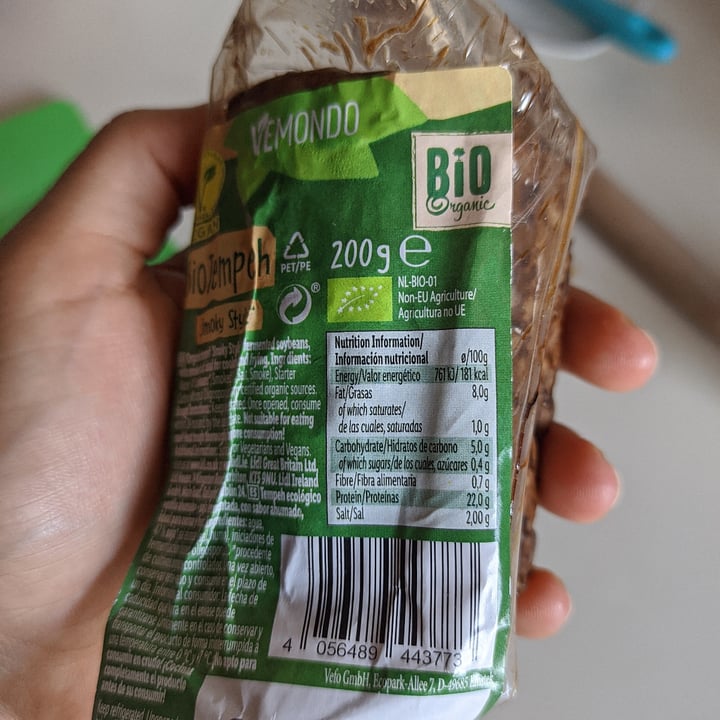 photo of Vemondo Bio Tempeh Ahumado shared by @stavin on  20 Feb 2022 - review