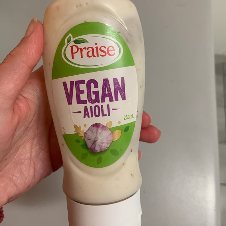 photo of Praise Praise vegan aioli 250ml shared by @ashleyandsailah on  19 Aug 2021 - review