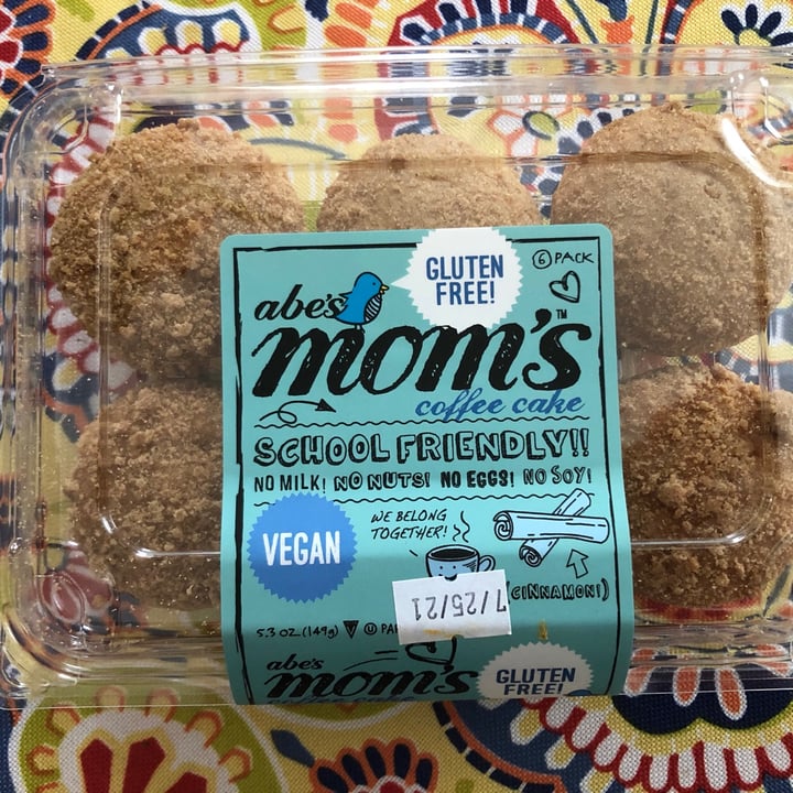 photo of Abe's Vegan Muffins Abe's Mom's Gluten Free Coffee Cake Muffins shared by @clarendiee on  15 May 2021 - review