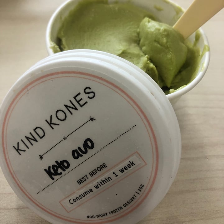 photo of Kind Kones Keto Avocado Coconut shared by @lindajazzyjourney on  08 Oct 2020 - review