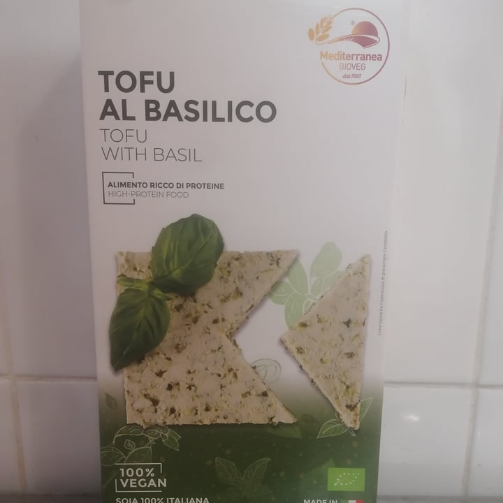 review photo of Mediterranea BioVeg Tofu al basilico shared by @laetitiarussianred on 15 Mar 2022 - review