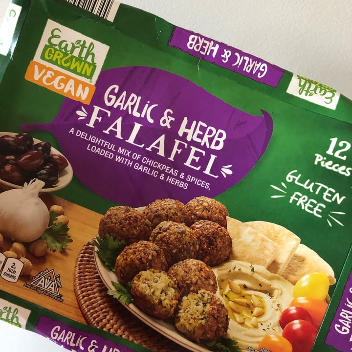 photo of Earth Grown Harlic & Herb Falafel shared by @cumberlandplateaupam on  30 Jul 2022 - review