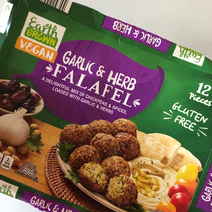 review photo of Earth Grown Harlic & Herb Falafel shared by @cumberlandplateaupam on 30 Jul 2022 - review