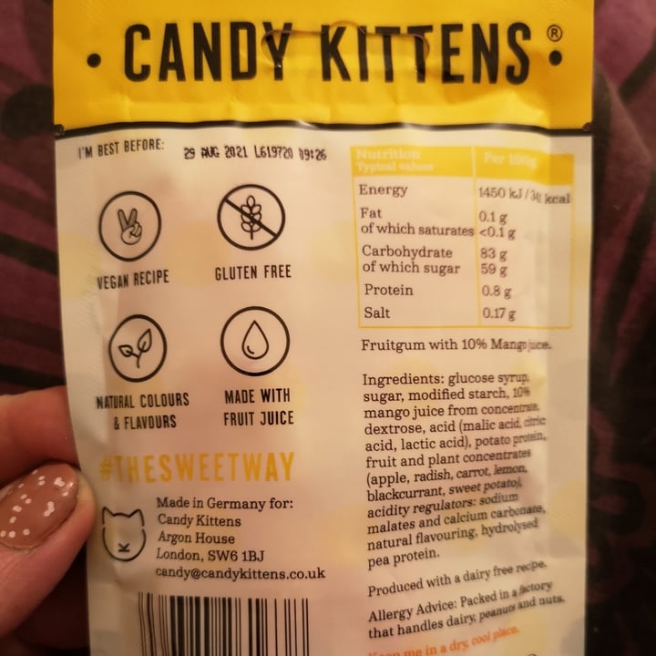 photo of Candy kittens Candy Kittens Tropical Mango shared by @globalsaffa on  26 Oct 2020 - review