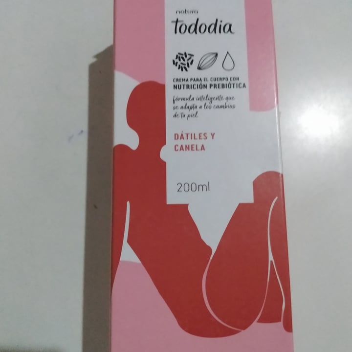 photo of Natura Crema hidratante corporal Tododia shared by @misoma on  14 May 2022 - review