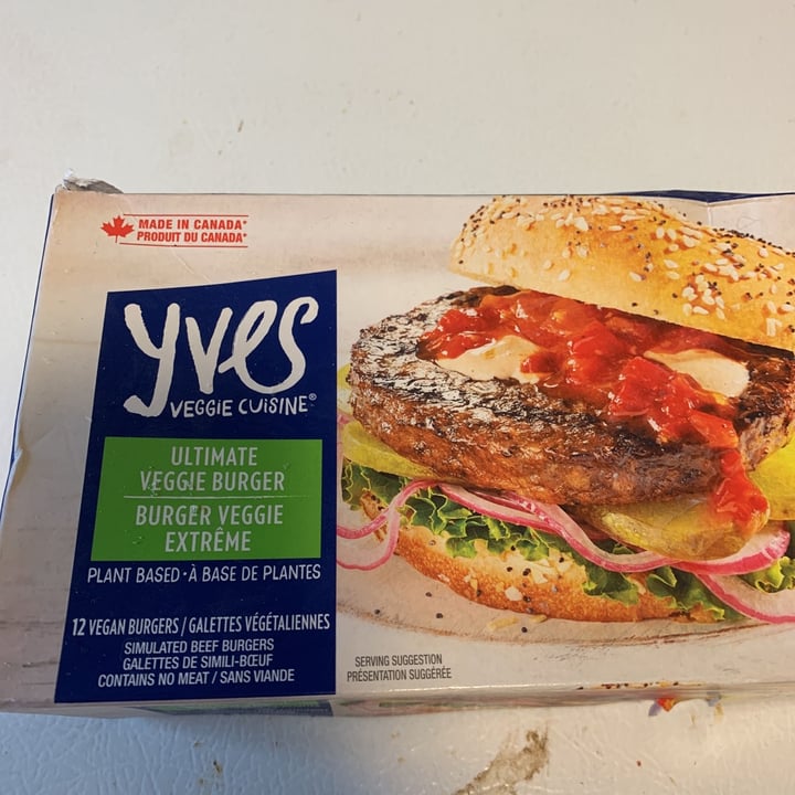 photo of Yves Veggie Cuisine Ultimate veggie burger shared by @troyangavery1995 on  26 Jun 2021 - review