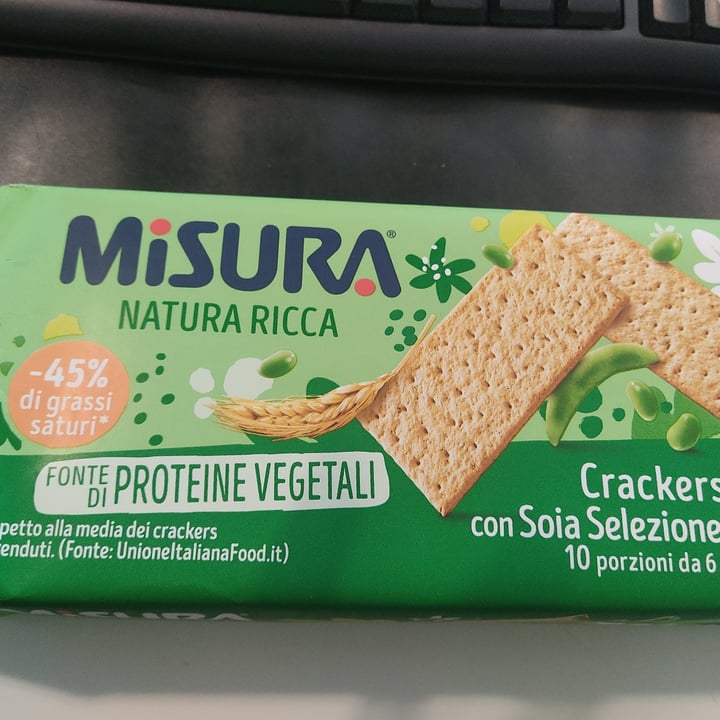 photo of Misura Crackers con soia shared by @88roby on  15 Mar 2022 - review