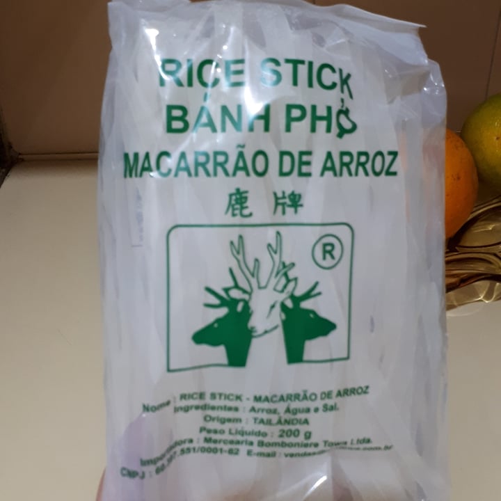 photo of rice stick Macarrão De Arroz shared by @deadea on  25 Jul 2022 - review