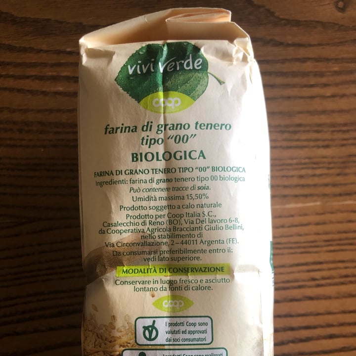 review photo of Vivi Verde Coop Farina di grano tenero tipo "00" biologica shared by @giadinajade on 31 Mar 2022 - review