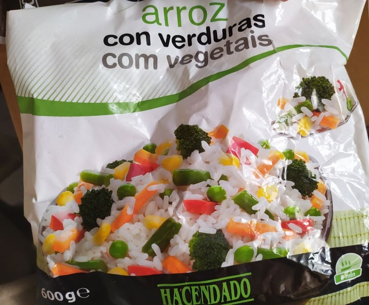 photo of Hacendado Arroz con verduras shared by @cristyglez on  02 Mar 2020 - review