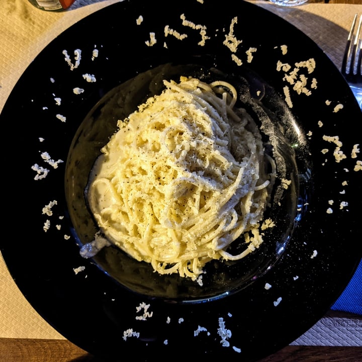 photo of Cavò Bistrot Cacio e pepe vegan shared by @davide on  12 Aug 2021 - review