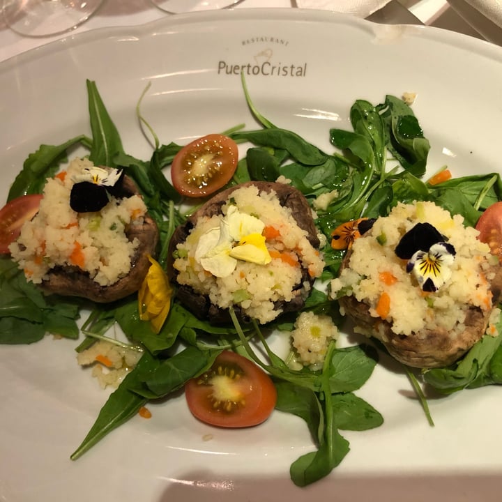 photo of Puerto Cristal Portobellos Con Cous Cous Y Zanahorias shared by @veries on  26 Jul 2022 - review
