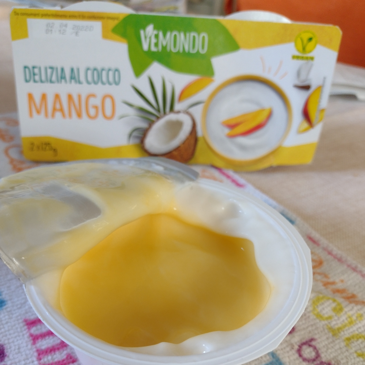 Delizia al Cocco Mango from Vemondo - Vegan Product Reviews