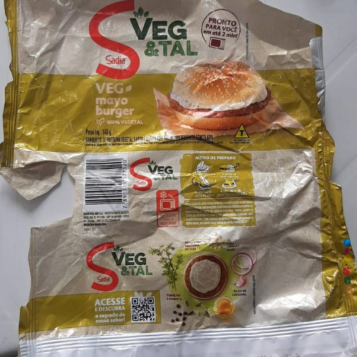 review photo of Sadia Hambúrguer Vegetal shared by @cardoso30 on 19 Jun 2022 - review