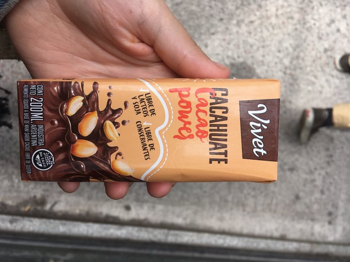 photo of Vívet Leche de Cacahuate Cacao Power 200ml shared by @catmitortuga on  27 Sep 2019 - review