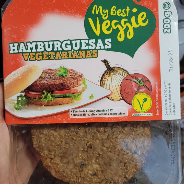 photo of My Best Veggie Hamburguesa De Soya Y Proteína De Trigo shared by @nunucu on  23 Aug 2021 - review