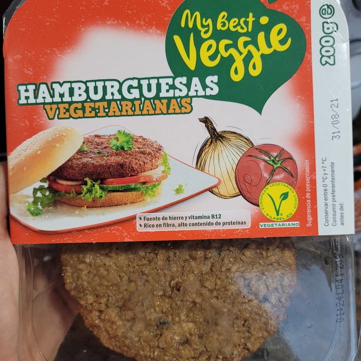 review photo of My Best Veggie Hamburguesa De Soya Y Proteína De Trigo shared by @nunucu on 23 Aug 2021 - review