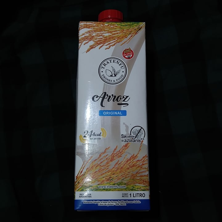 photo of Tratenfu Leche de Arroz Original shared by @vaderveg on  10 Dec 2020 - review