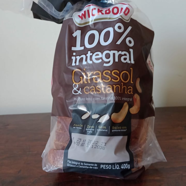 review photo of Wickbold pão integral castanha do Pará & Quinoa Pão Integral shared by @mariabryg on 14 Nov 2022 - review