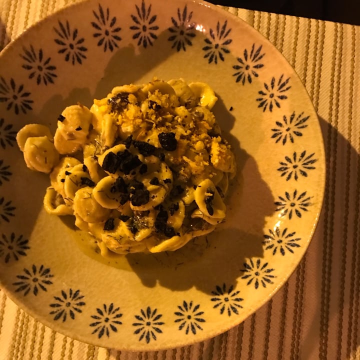 photo of Prato di Sopra Orecchiette Al Pesto Di Finocchietto E Olive Taggiasche shared by @beatricec25 on  07 Jul 2022 - review