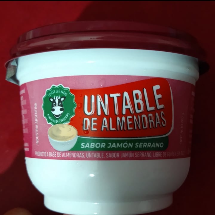 review photo of Felices Las Vacas Untable de Almendras sabor Jamón Serrano shared by @jorgelinavegana on 22 Feb 2021 - review