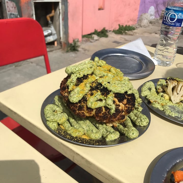 photo of Electrica Pizza Coliflor A La Leña Con Pesto shared by @carovij on  28 Aug 2021 - review