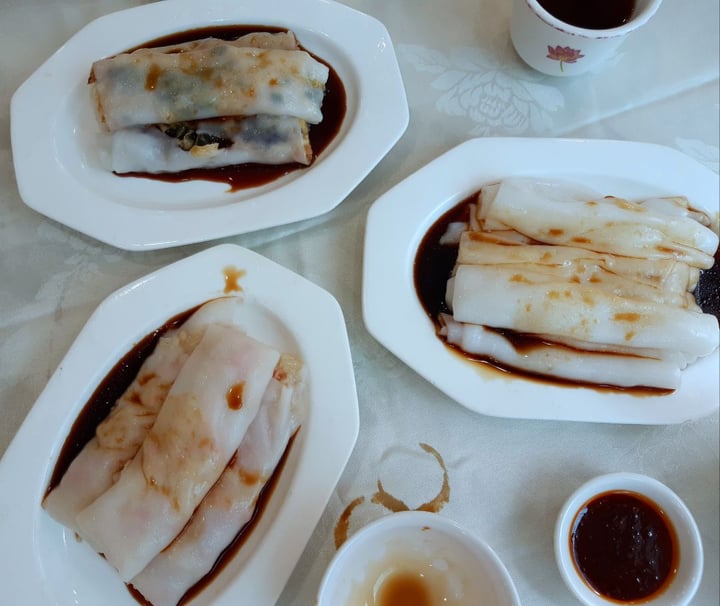 photo of Three Virtues Vegetarian Restaurant Cheong Fun (rice rolls) shared by @dee6 on  12 Jul 2019 - review