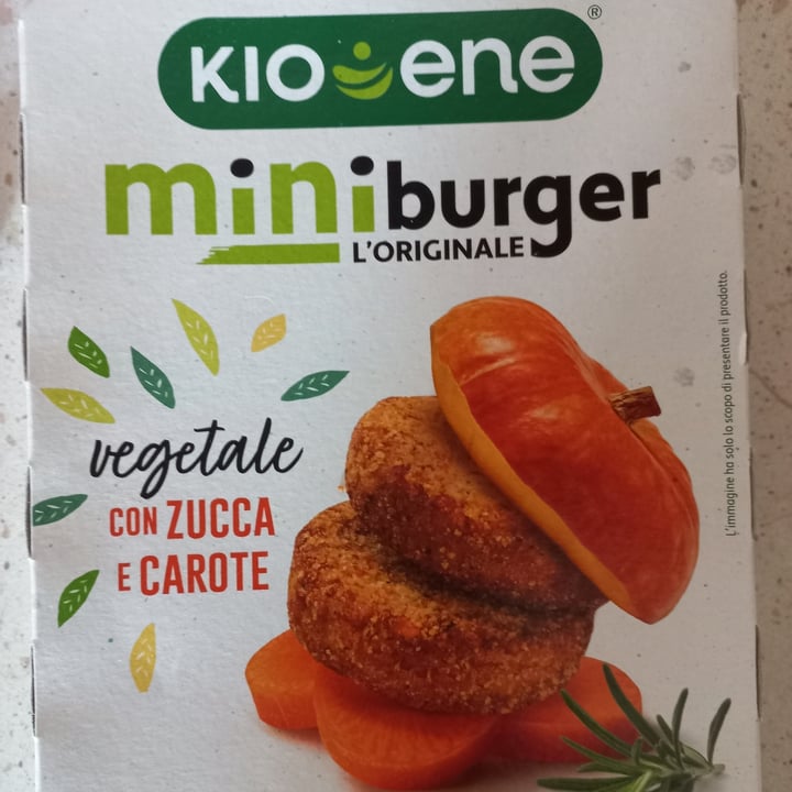 photo of Kioene mini burger carota e zucca shared by @sha19xx on  21 Jun 2022 - review