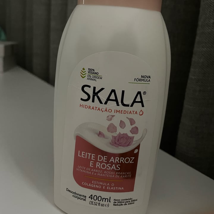 photo of Skala Creme Corporal Leite De Arroz E Rosas shared by @marianatg on  22 Apr 2022 - review