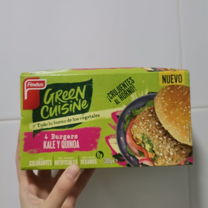 photo of Findus Kale y quinoa burgers shared by @nikius09 on  03 Oct 2020 - review