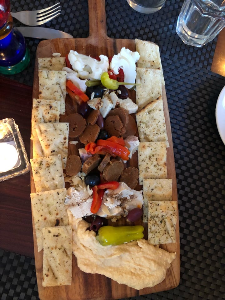 review photo of Woodstock Pizza Theater Vegan Charcuterie Board shared by @officialfatvegan on 21 May 2019 - review