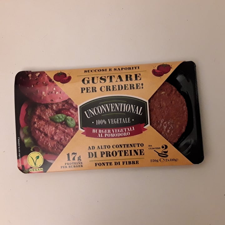review photo of Unconventional Burger Vegetale Al Pomodoro - Tomato Burger shared by @yalla on 30 Jun 2022 - review
