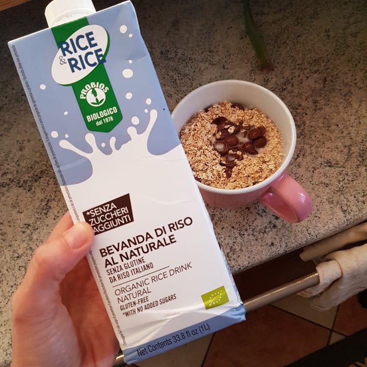 photo of Rice & Rice Original rice drink shared by @veganthrepsi on  27 May 2022 - review