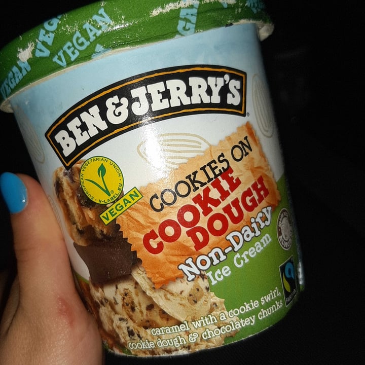 photo of Ben & Jerry's Cookies On Cookie Dough Non-Dairy Ice Cream shared by @stefania5 on  01 Jul 2021 - review