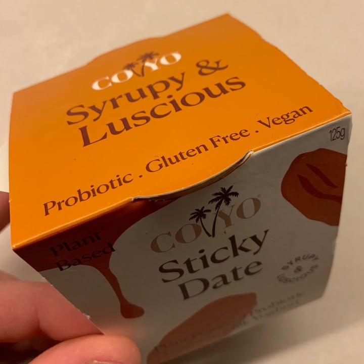 photo of Coyo Sticky Date Probiotic Coconut Milk Yoghurt shared by @edsgrr on  05 Sep 2021 - review
