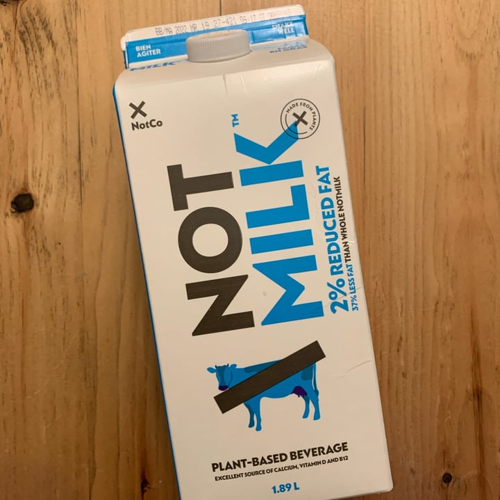 photo of NotCo Not Milk Semi shared by @thevegancarpenter on  27 Jan 2022 - review