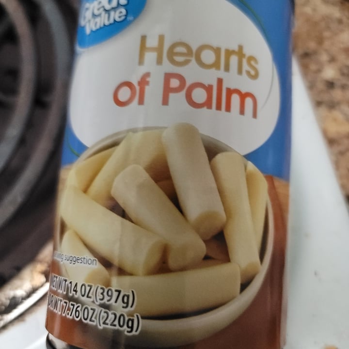 photo of Great Value  Hearts of Palm shared by @glitteredweb on  20 Feb 2021 - review