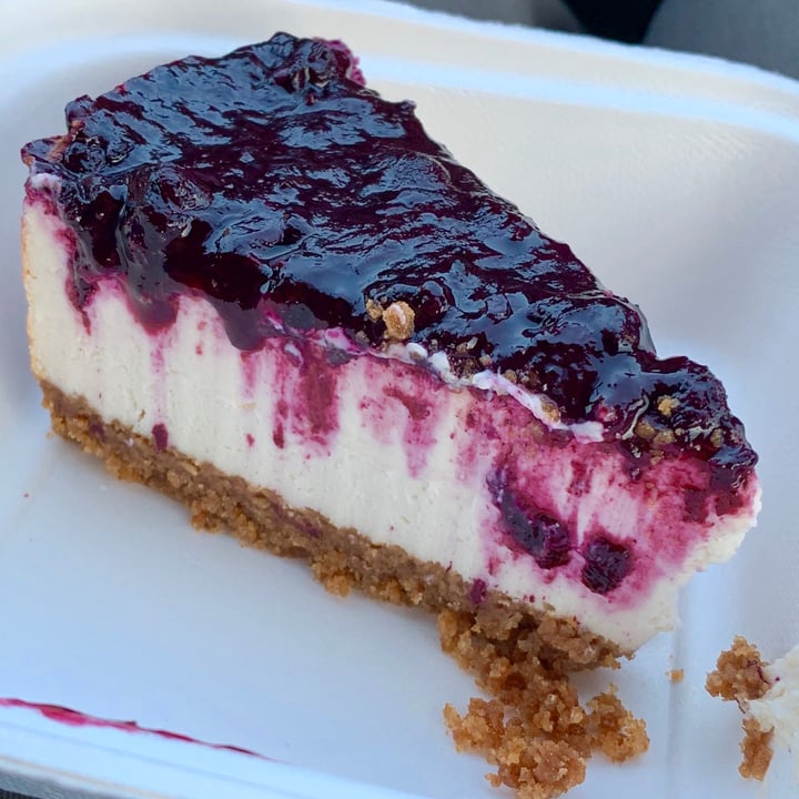 review photo of Back To Eden Bakery Blueberry cheesecake shared by @dilloneats on 11 Jan 2021 - review