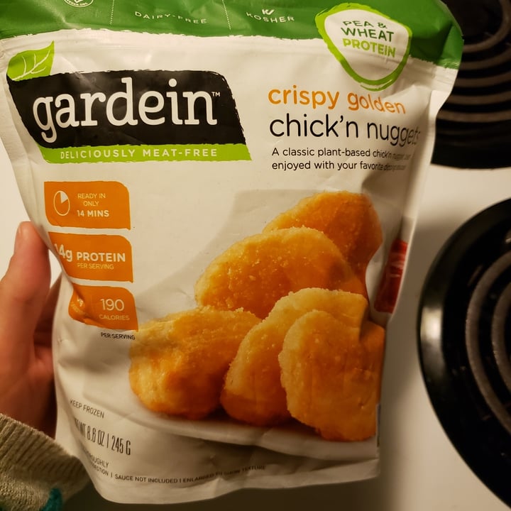 photo of Gardein Crispy Golden Chick’n Nuggets shared by @samwisesamgee on  17 Sep 2021 - review