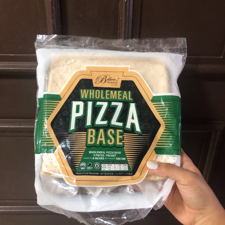 review photo of Baker’s Heaven Wholmeal Pizza Base shared by @heerendd on 07 Nov 2020 - review