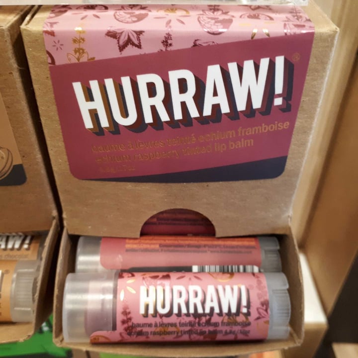 photo of Hurraw! Hurraw Raspberry Tinted Lip Balm shared by @anaja on  07 Mar 2020 - review