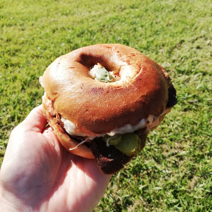 photo of Grumpy & Runt | Little Deli & Donuts Rueben(Esque) Bagel shared by @simonel on  19 Jul 2020 - review