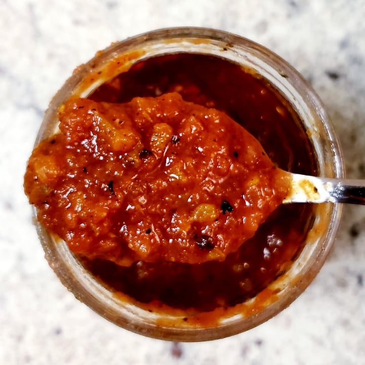 photo of ALDI Specially Selected Roasted Chipotle Salsa shared by @veganmeg on  18 Sep 2021 - review